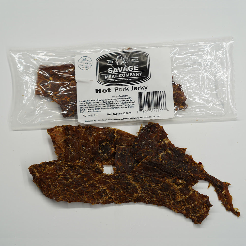 Hot Pork Jerky